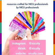 NICU Lab Values & Order of Draw Badge Card