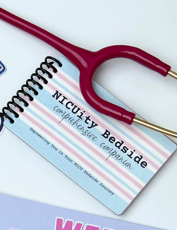 NICUity Bedside Companion I Badge Reference Card Booklet