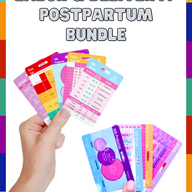 Labor & Delivery + Postpartum + Nursery Reference Card Bundle