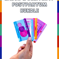 Labor & Delivery + Postpartum + Nursery Reference Card Bundle