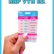 NRP 9th ed. Badge Reference Card