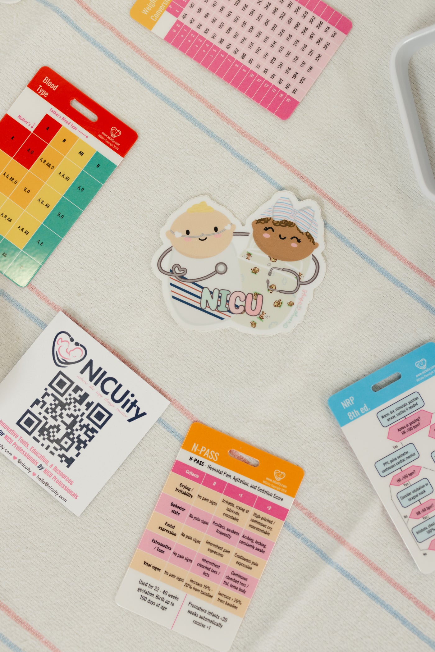 NICUity x Skye & Oliver NICU Sticker