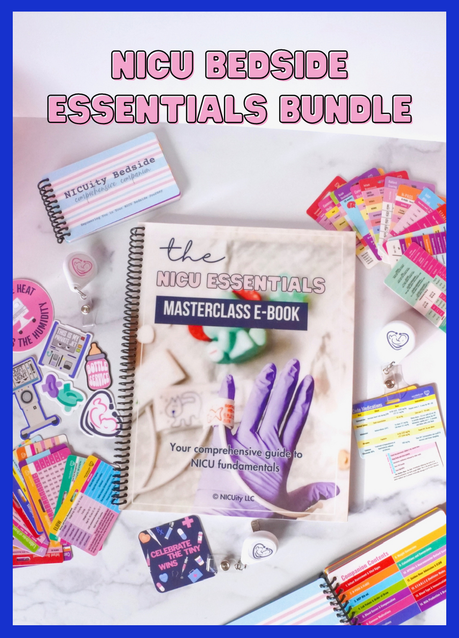 NICU Bedside Essentials Bundle