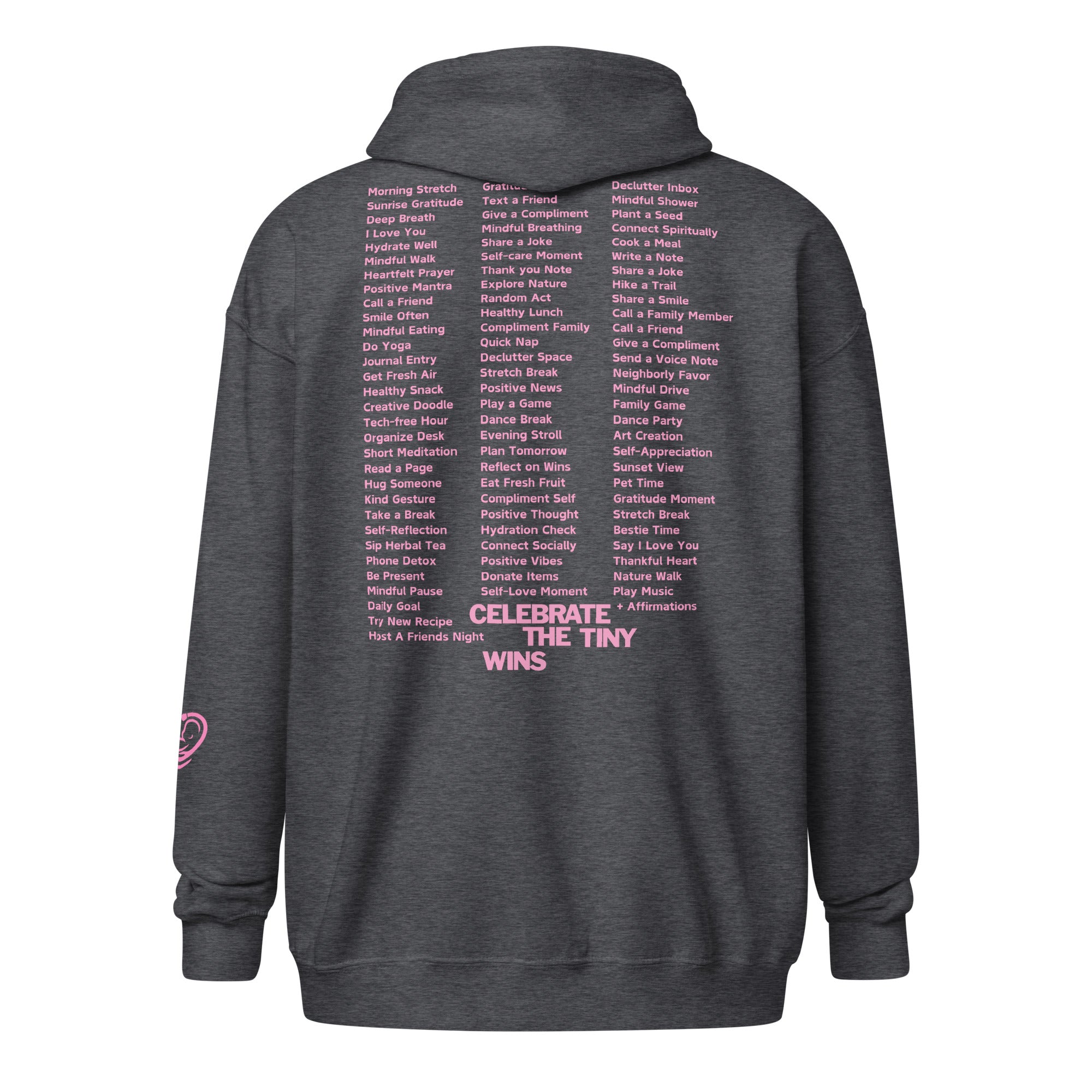 Celebrate The Tiny Wins Zip Hoodie · NICUity