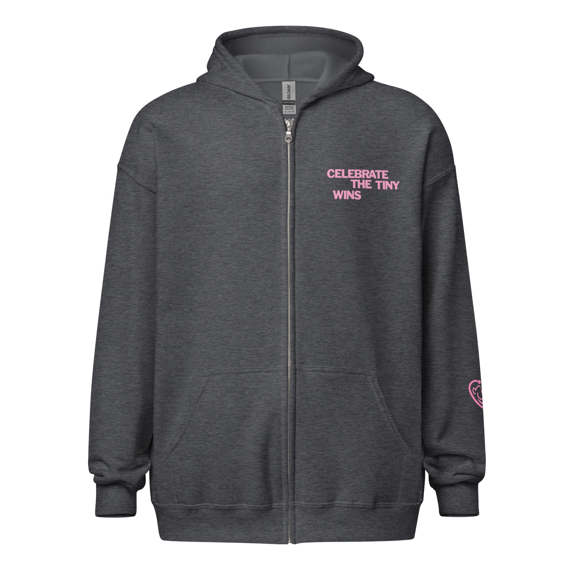 Celebrate The Tiny Wins Zip Hoodie · NICUity
